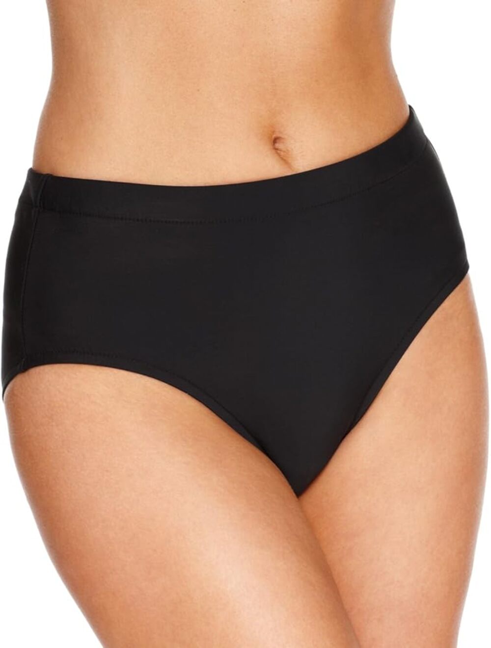 Swim Solutions Women's Plus Basic Swim Brief Bottom